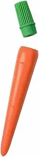 PRETYZOOM Carrot Basting Brush Premium BBQ Brush Multi Functional Pastry Sauce Brush High Temperature Resistant for Baking Grilling Barbecue Cooking