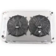 3Row Aluminum Radiator Shroud Fan for 1980-1993 Ford Mustang Thunderbird 2.3 5.0 (for: Ford)