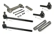 NEW RIDETECH STEERING LINKAGE KIT,TIE ROD ENDS,ADJUSTERS,IDLER ARM,61-62 IMPALA (for: Chevrolet)