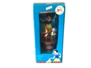 Vtg Mr Christmas Disney Snow White Seven Dwarf Twirling Table Piece Tree Top NEW