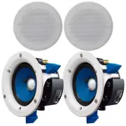 Yamaha NS-IC400WH 4" 90 Watts 8 Ohms In-Ceiling Surround Speaker White (Pair)
