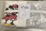 Pottery Barn Kids/Teen HOLIDAY MICKEY MOUSE~ TWIN QUILT ~MINNIE~Xmas