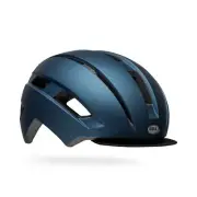 Bell Daily LED MIPS Road Bike Helmet, Matte Blue/Gray, Large
