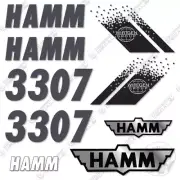 Fits HAMM 3307 Decal Kit Compactor Roller Decals- 7 Year 3M Vinyl!