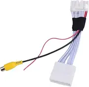 car Radio Wiring Harness Car Navigation System Reversing Rear View Camera Adapter Cables Harness, for Mazda, for 2 3 6 CX-5 Demio Axela Roadster MX-5 Miata