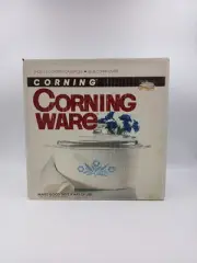 Corning Ware Blue Cornflower 3 Quart Covered Casserole w/ Box A-3 USA New Sealed