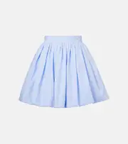 [Patou] Patou Gathered miniskirt AU 12 blue