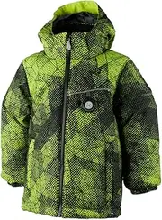 [Obermeyer] Boys Stealth Jacket (Green Mesh Print / 5)