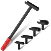 Door Hinge Adjustment Tool Kit, 4-in-1 Hinge Gap Adjusting Wrench for Door & ...
