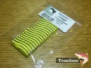 YELLOW HARELINE TARANTU-LEGGS - NEW SPIRIT RIVER LEGS FLY TYING TARANTULEGGS