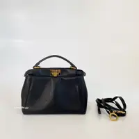 在飛比找PopChill優惠-[二手] FENDI PEEKABOO Mini Black