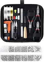 AnnuoYi Jewelry Making Kit, Jewelry Making Supplies Jewelry Tools Kit Wire Wrapping Kit with Jewelry Making Tools, Charms, Jewelry Wires and Jewelry Findings for Jewelry Repair and Beading