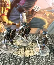 Hobgoblin Soldier x3 Pathfinder Fearsome Forces D&D Miniature Dungeons Dragons