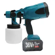 Cordless High Pressure Spray Gun Airless Paint Sprayer For 36V Battery