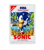 Sonic The Hedgehog Sega Master System Fridge Magnet