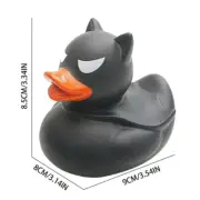 Black Rubber Duck Funny Mini Ducks Kids Bath Toys Halloween Ducks B