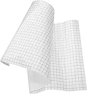 1 Roll Transfer Film The Walll Digits Craft Decals Trellis Wire Shnglasses Clear Transfer Tape for Vinyl Positioning Sticker Alignment Grid Application Tapes Transfer Tapes The Pet