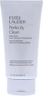 Estee Lauder Perfectly Clean Multi-Action Foam Cleanser/Purifying Mask - All Skin Types by Estee Lauder for Unisex - 5 oz Cleanser, 150 milliliters