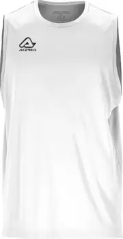 Acerbis Sports Dave, jersey sleeveless , color: White/Black , size: L