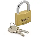 ABUS 85/50 Solid Brass Padlock Nano Protect Hardened Steel Shackle Keyed Alike