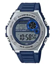 Casio Watch MWD-100H-2A Mens Duo 100m 10YR Battery RRP $139