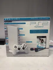 PlayStation 2 PS2 Slim Ceramic White Console w/ SingStar Bundle NEW UNOPENED PS2
