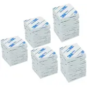 100Pieces 3M Double Sided Foam Tape Square Strong Pad,27 × 27Mm Heavy Duty Mount
