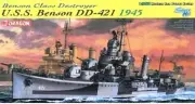 Dragon DML 1/350 U.S.S. Benson DD-421 1945 #1032USASealed