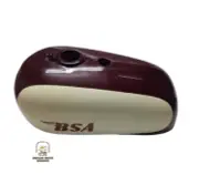 FIT FOR BSA A65 Spitfire Hornet 2 Gallon Painted Steel Petrol Fuel Tank