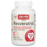 Jarrow Formulas Resveratrol 100 mg 120 Veggie Capsules
