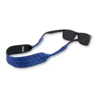 在飛比找momo購物網優惠-【CARSON 卡薾紳】寬版運動眼鏡帶 波浪藍(眼鏡繩 防掉