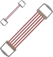 TADAYIM Fitness Elastic Rope - 5 Spring Adjustable Fitness Arm Exerciser Stretch Bands Elastic Ropes,Ergonomic Arm Workout Device, Hand Stretcher for Home Office Gym Strength Training
