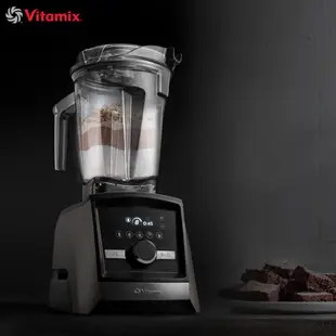 【美國Vitamix】Ascent領航者全食物調理機 智能x果汁機 尊爵級-A3500i-曜石黑-贈保卡+食譜+日本包丁5刀入+冰沙杯(公司貨)陳月卿推薦