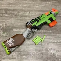 在飛比找蝦皮購物優惠-【二手】Nerf  僵屍系列 打擊者大獵槍