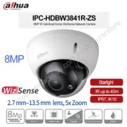 Dahua 8MP 5x Zoom Dome IP Camera IR40m SMD PoE H.265+ IP67 IK10 IPC-HDBW3841R-ZS