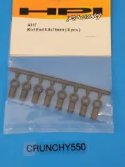 HPI Racing A317 Rod Ends 5.8 x 15mm (8) Vintage RC Part
