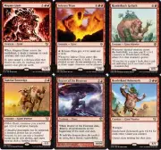Blundering Giants Deck - Inferno Titan - Magma - MTG Magic Gathering 60 cards