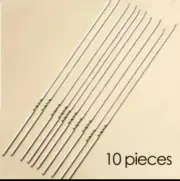 10 pcs stainless steel BBQ skewers for barbecue, Reusable grill stainless steel