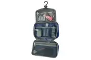 Milleni Hanging Toiletry Bag Kit Case Travel Cosmetic Storage Organizer in Blue