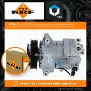 Air Con Compressor fits CHEVROLET CRUZE J300, J305 1.8 2009 on 2H0 AC NRF New