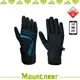 【Mountneer 山林 抗UV印花觸控手套《天藍》】11G03-78/抗UV/UPF50+/觸控手套/觸控手機/手套/防曬手套/機車族