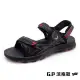 【G.P】【NewType】柔軟耐用涼拖鞋(G2386-14)黑紅(SIZE:37-43)