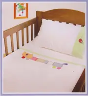 Happy Kids Gingerbread Man Flat Sheet & Pillowcase - Single Bed