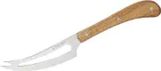 Stanley Rogers 50763 Pistol Grip Acacia Slotted Soft Cheese Knife, Cheese Slicer with Wooden Handle, Cheese Cutter with Sharp Blade (Colour: Brown, Silver)