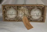 Rae Dunn Live Laugh Love Ornaments