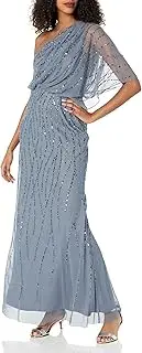 Adrianna Papell Women's Long Beaded Dress