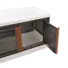 Storage Bins Folding Storage Cabinet 32L For Bedroom