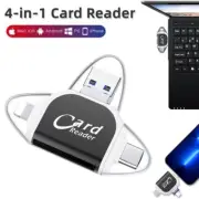 Memory Card Reader Multiport Adapter Portable Memory Card Reader