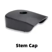 Complete Bike Headset Stem Spacer Set Includes Stem Cap and Two Height Spacers