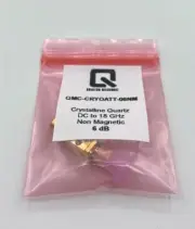 Non-Magnetic Cryogenic Attenuator SMA Male -Female - 6 dB